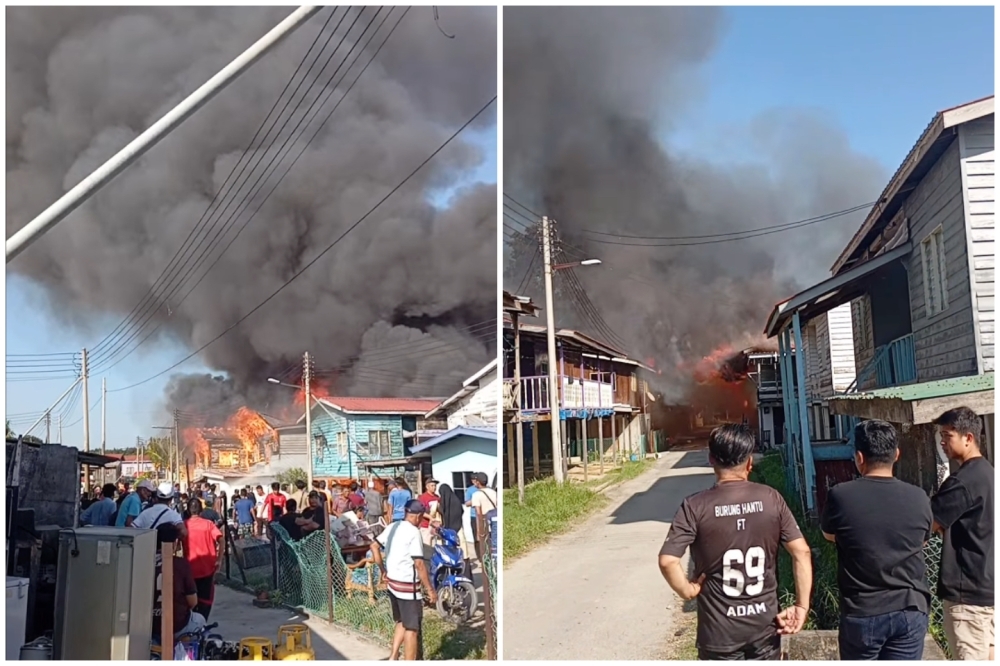 Over 100 left homeless as 24 homes, car destroyed in Tuaran fire