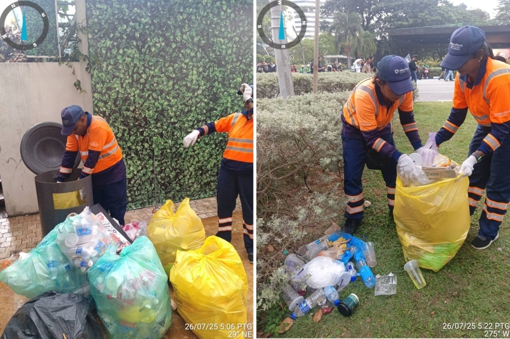 ‘Turun Anwar' protestors left 20-tonne rubbish in KL? Nga defends claim, says numbers come from SWCorp