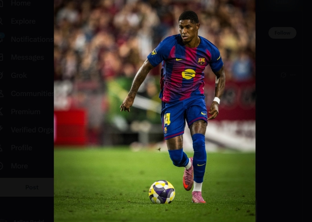 Rashford debuts for Barcelona in 3-1 Japan win after match reinstated
