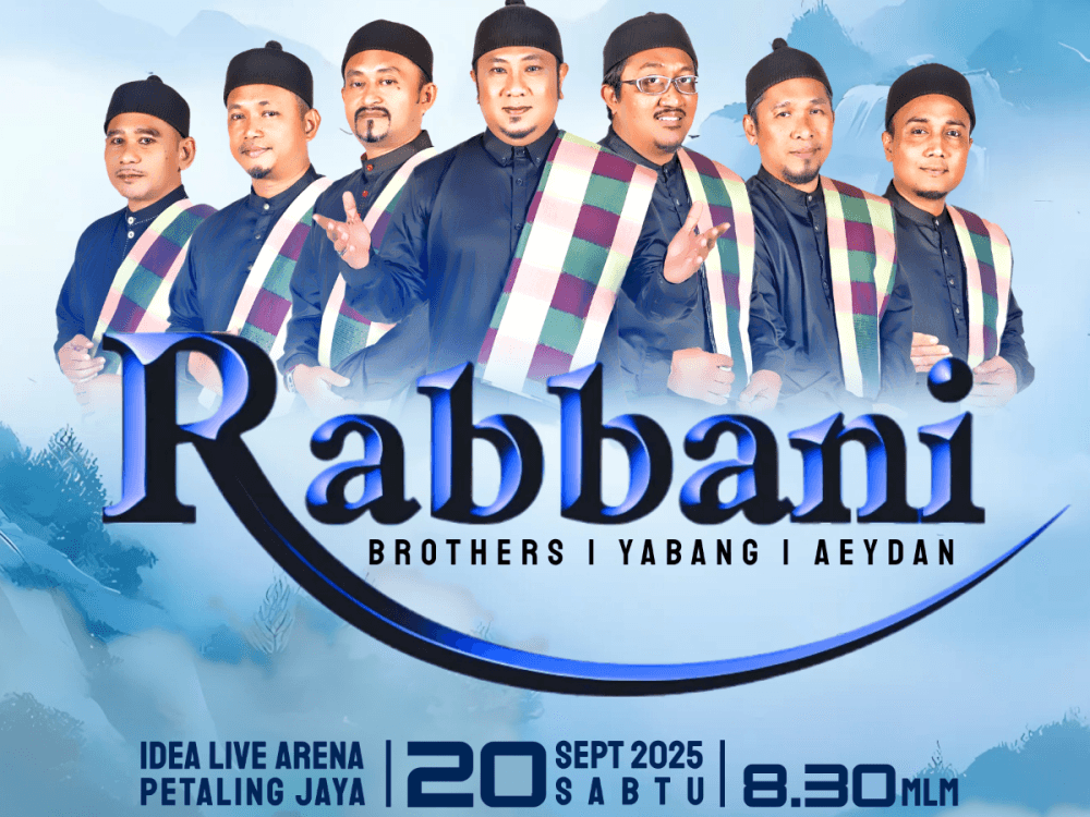 Legendary nasyid band Rabbani and more to hold mega concert at Idea Live Arena in PJ this September 20