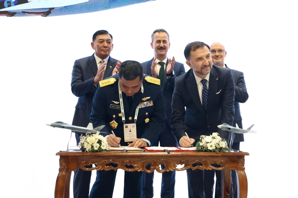 Indonesia signs contract with Turkiye to buy 48 KAAN fighter jets