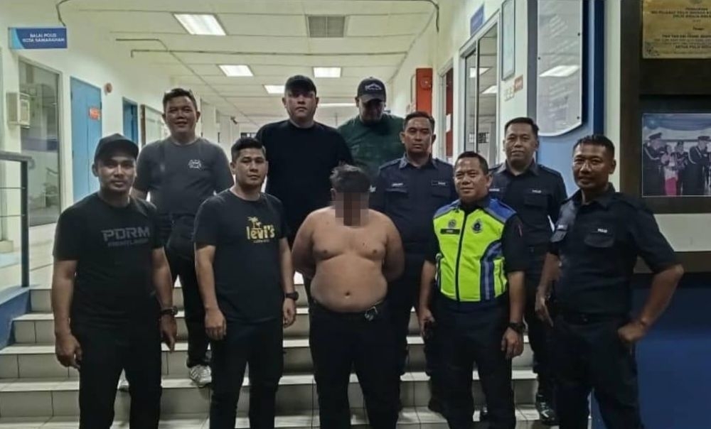 Man arrested after dramatic hour-long car chase across Kota Samarahan and Kuching