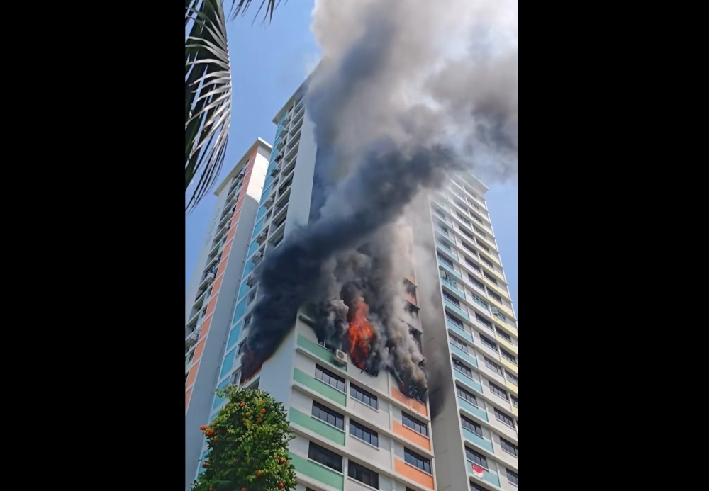 Singapore town council: Underground leak may have cut off water supply during Toa Payoh blaze