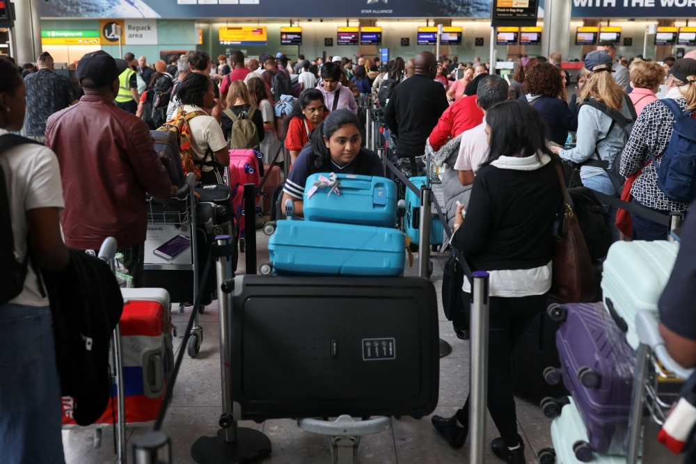 London's Heathrow hit by more flight cancellations after UK air traffic system failure