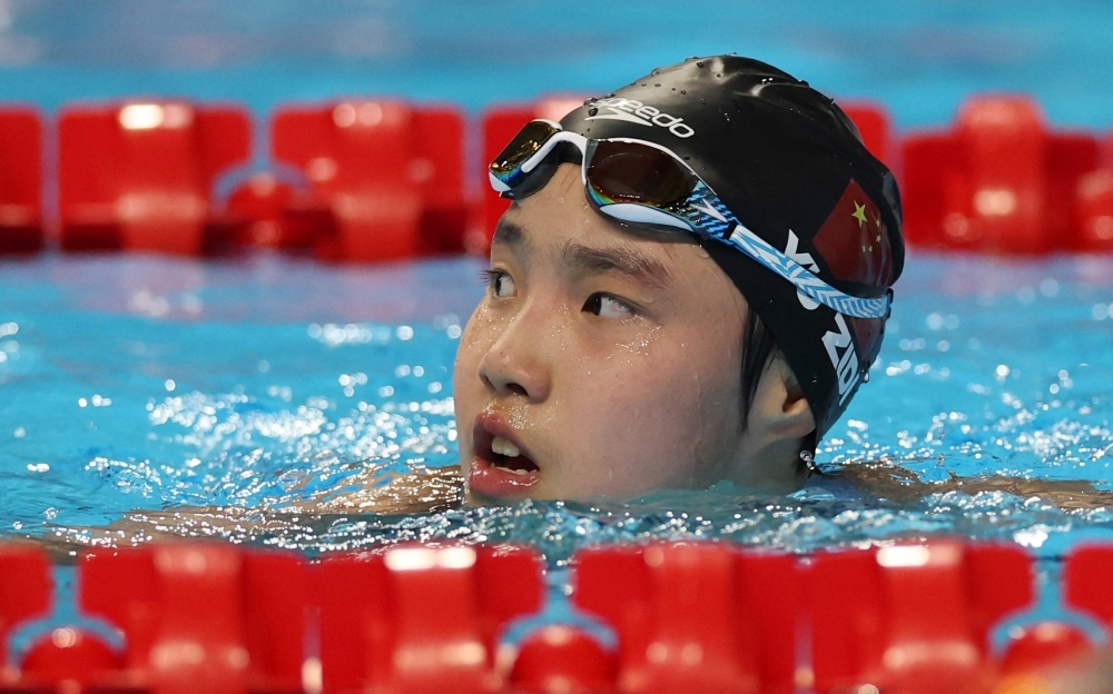 Yu Zidi, 12, makes history as youngest medalist at World Aquatics Championships