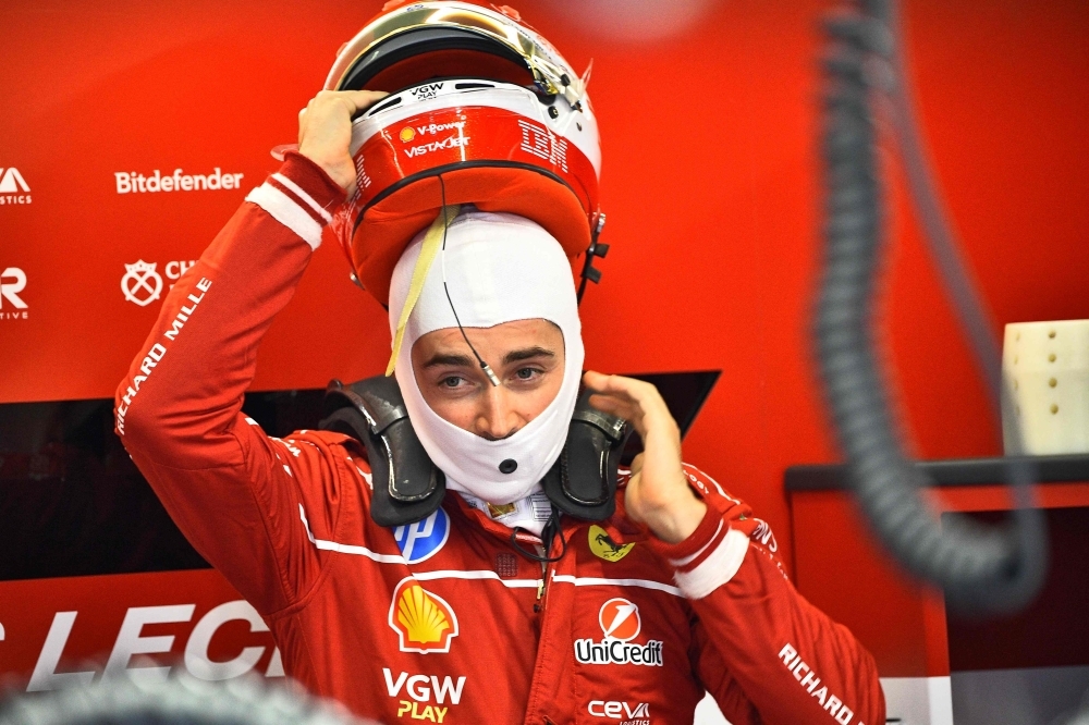 Ferrari's first Hungary pole since 2017 as Leclerc edges McLaren duo
