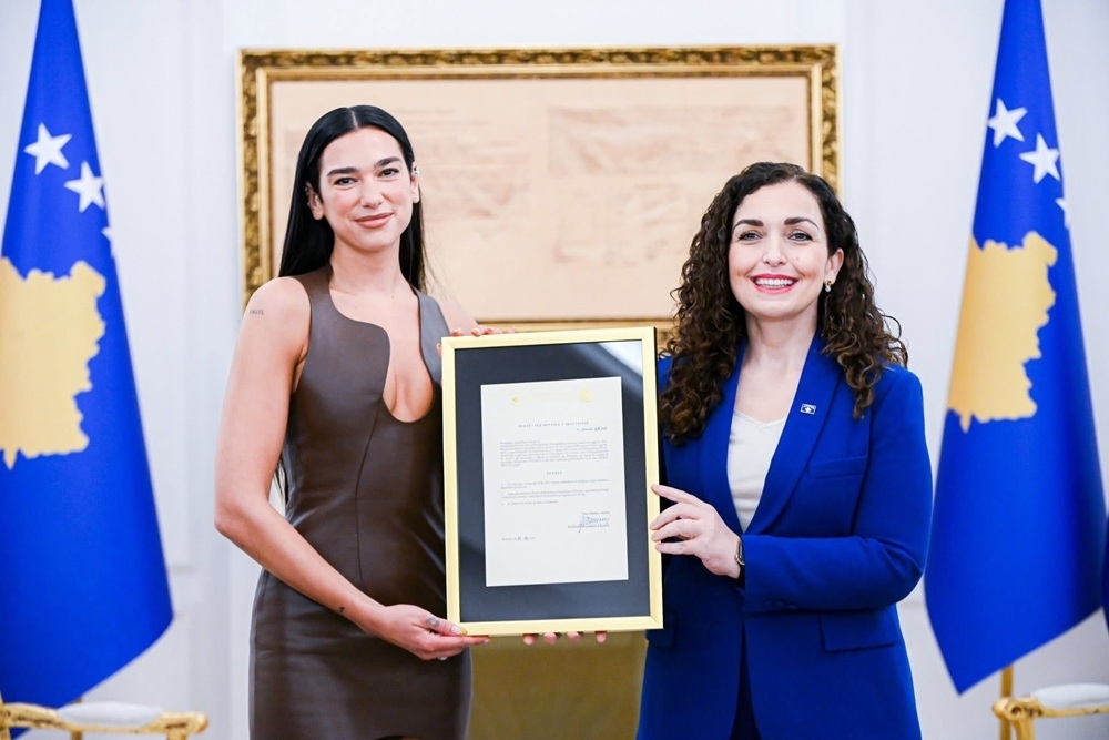 From London to Pristina: Singer Dua Lipa receives Kosovo citizenship, says ‘my two sides are now one'