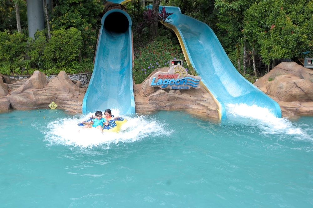 Sunway Lagoon launches Malaysia's first hybrid water coaster — part roller coaster, part water slide