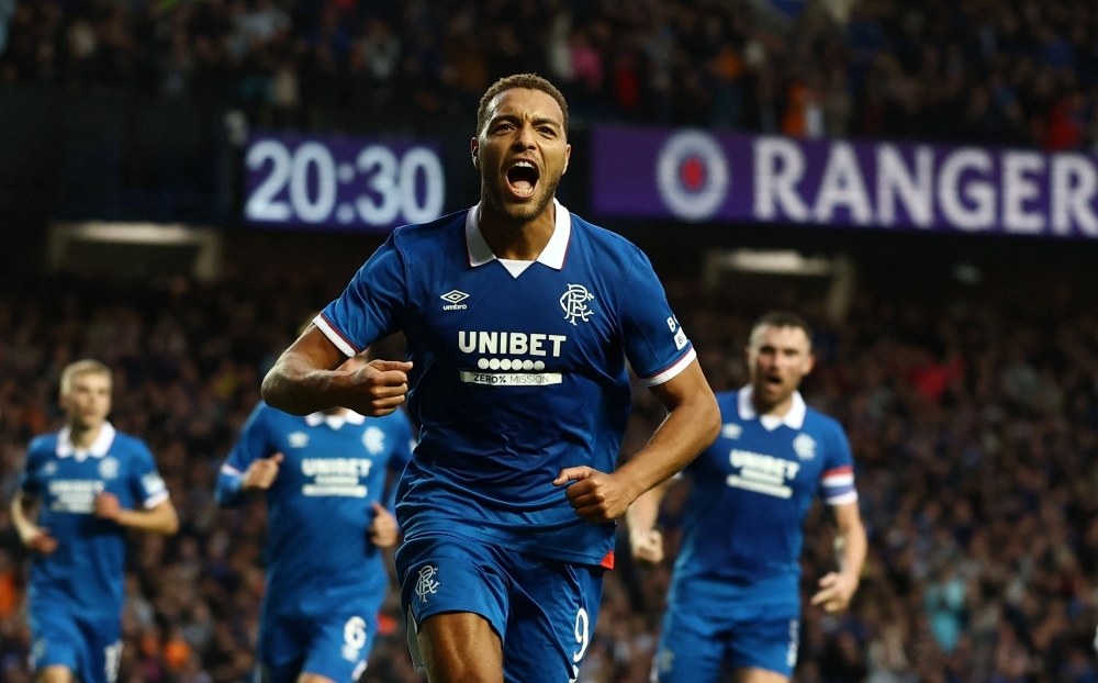 Gassama double puts Rangers on brink of Champions League play-off spot
