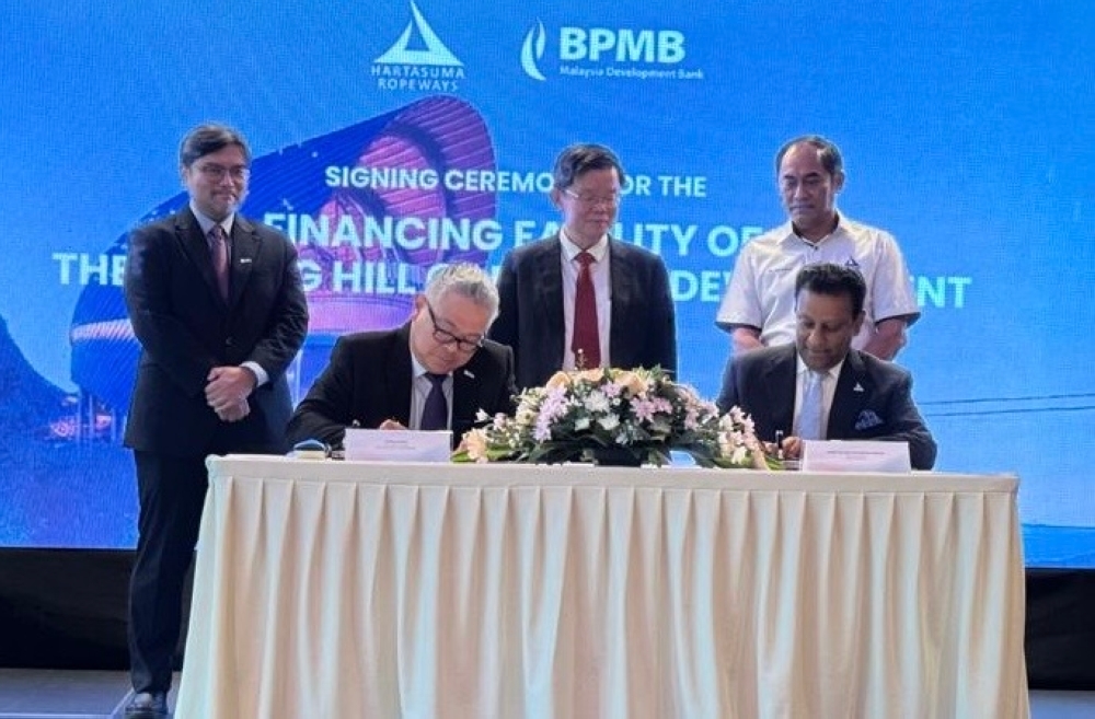 Penang Hill cable car project gets rolling with RM367m financing deal