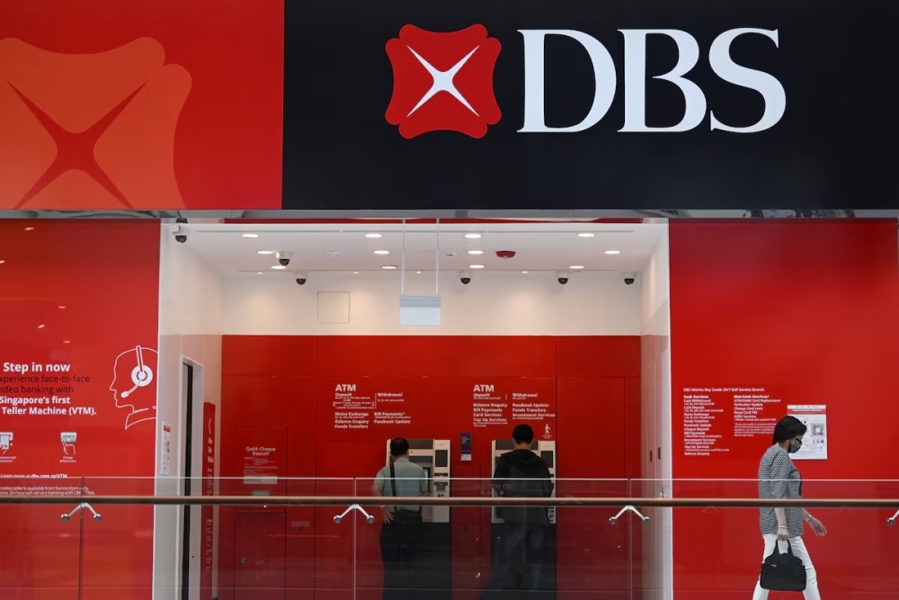 Singapore bank DBS shares set record after firm earnings, dividend raise