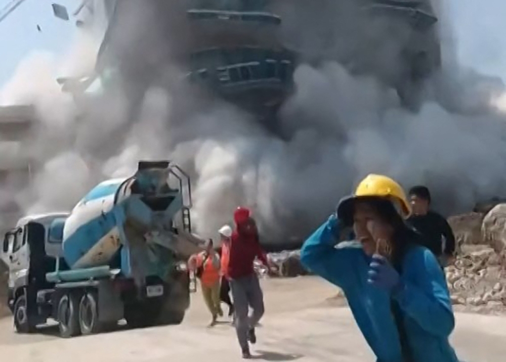 Thai tycoon and Chinese company among 23 charged over deadly Bangkok building collapse in March