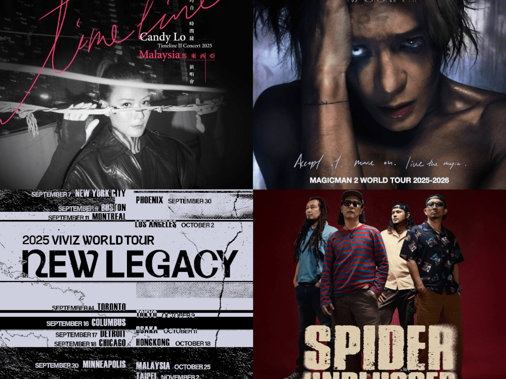 Six concerts, one crazy Saturday: Jackson Wang, Spider, Candy Lo and more to hit Malaysia on Oct 25