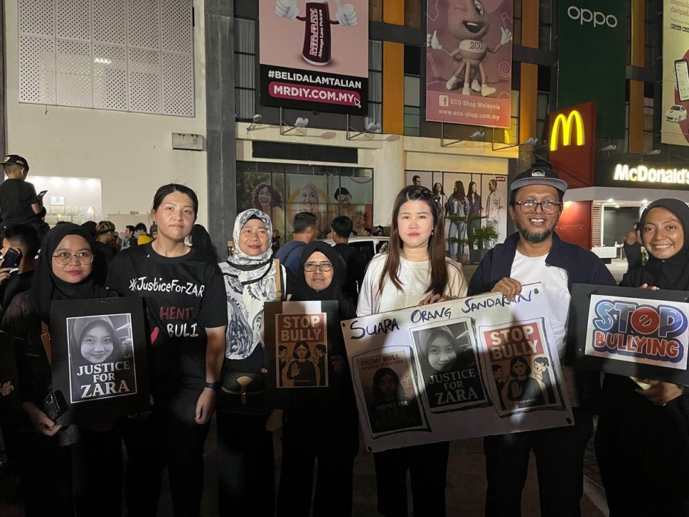 Across Sabah, crowds chant ‘justice for Zara' as rallies spread following outcry over probe into 13-year-old's death