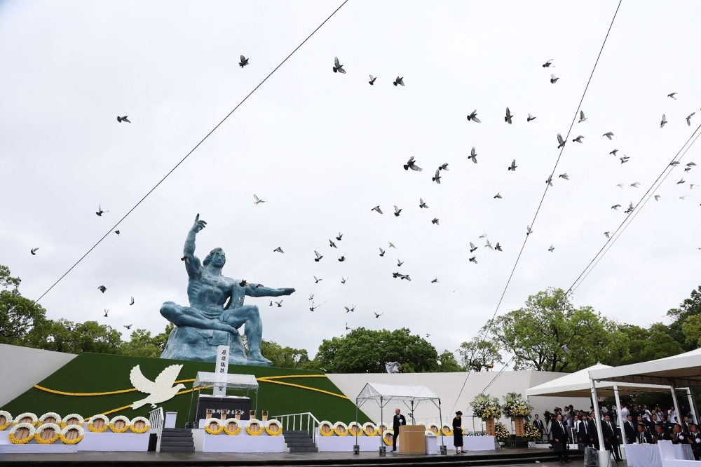 Twin cathedral bells ring in Nagasaki for first time since atomic bombing in 1945