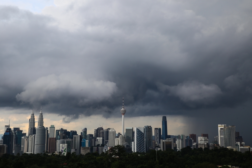MetMalaysia: Thunderstorms, heavy rain across almost all states, federal territories till 9pm