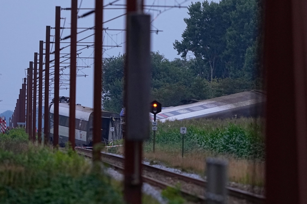 Deadly train and farm vehicle crash in Denmark leaves one dead, several injured