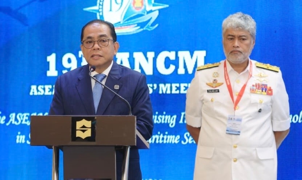 Defence minister urges Asean unity to counter ‘grey-zone' tactics, safeguard regional seas
