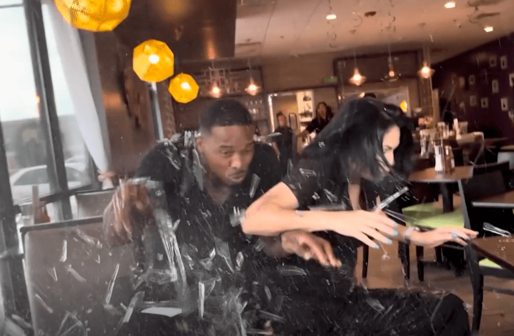 Eat and run, literally: US food influencers escape injury as SUV crashes into Texas restaurant (VIDEO)
