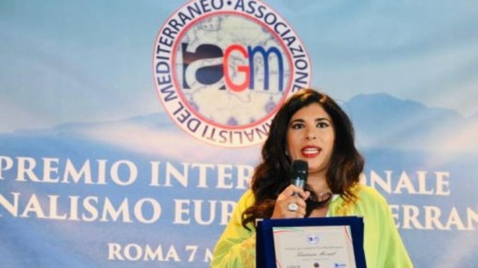 Moroccan-Italian Journalist Karima Moual Wins 2025 International Euro-Mediterranean Journalism Award