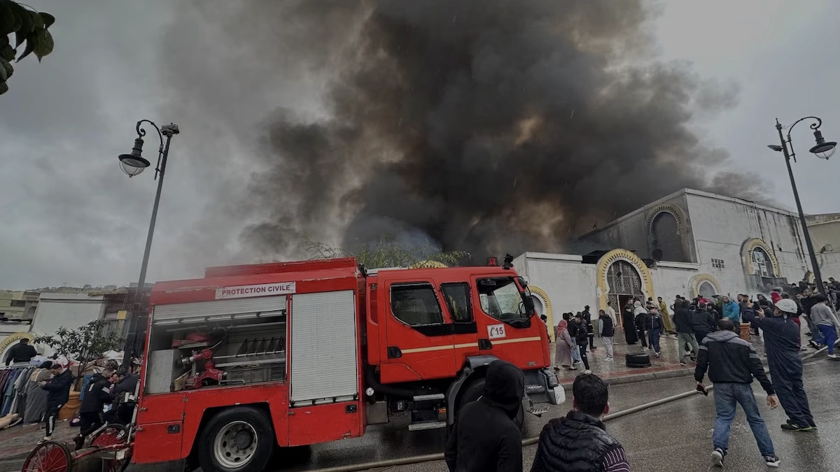 غرفة التجارة والصناعة بجهة طنجة تحدث 'صندوق تضامن' بقيمة مليون درهم لدعم التجار المتضررين من حريق سوق 'أرض الدولة'