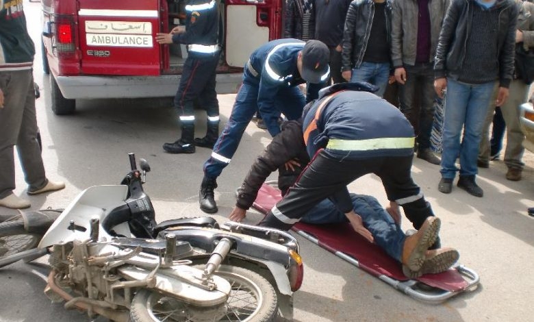 سبعيني يلقى حتفه إثر انقلاب دراجته النارية باقليم الحوز