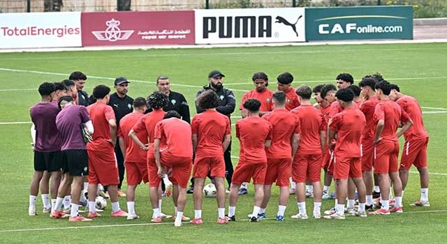 'كان' أقل من 17 سنة… المنتخب المغربي يختتم تحضيراته لمباراة النهائي أمام منتخب مالي