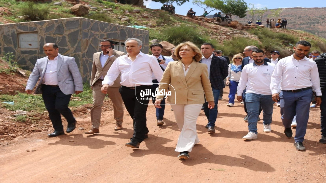 كودار رئيس الجهة يرافق وفدا فرنسيا في زيارة لتقييم جهود إعادة الإعمار ودعم متضرري الزلزال