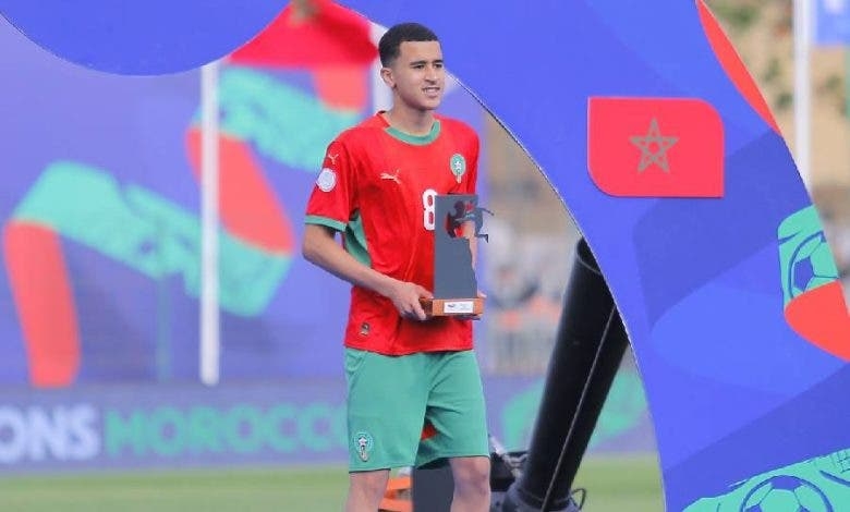 الموهبة المغربية عبد الله وزان على رادار نادي برشلونة