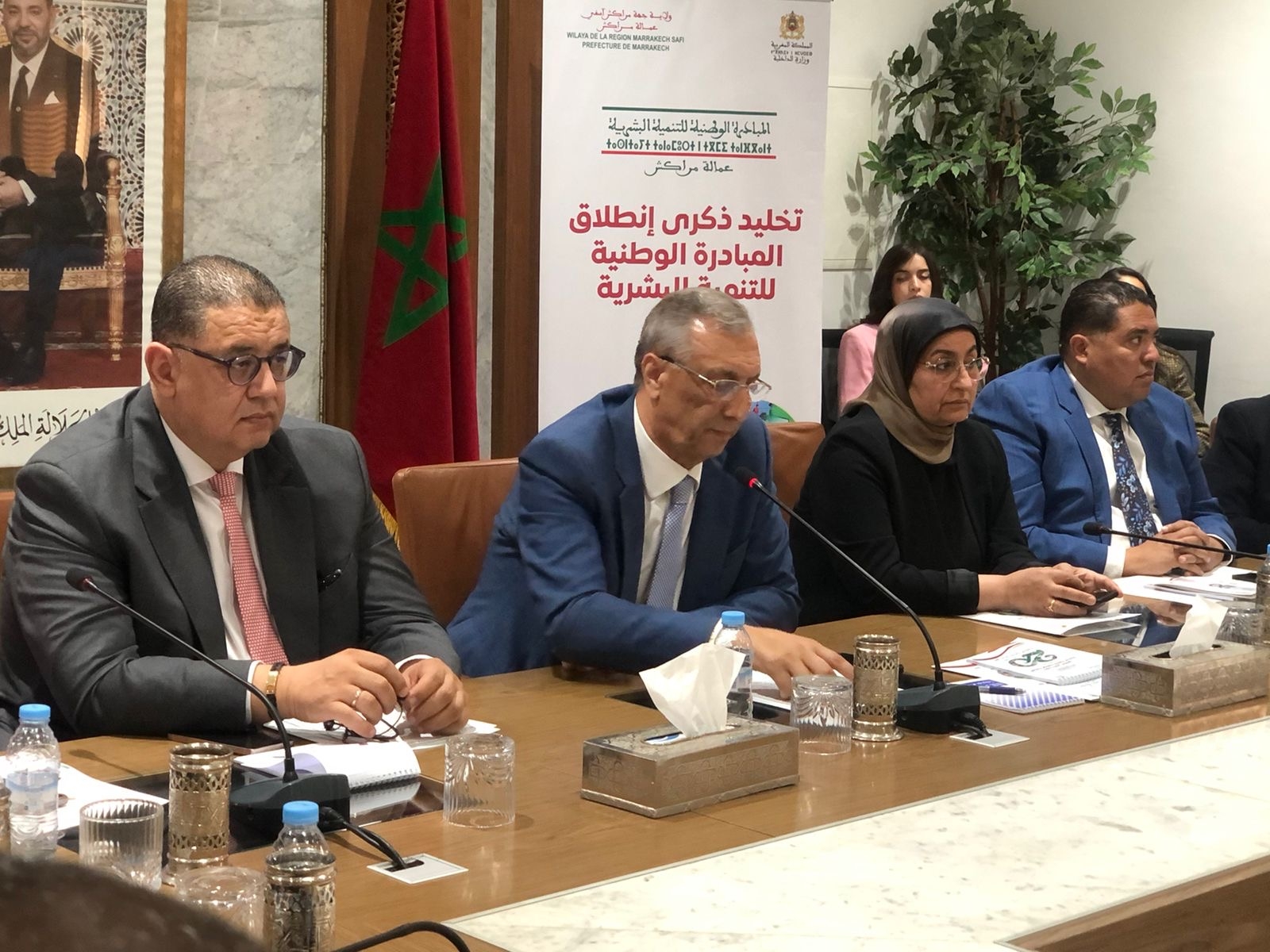 الوالي شوراق يترأس اللقاء التواصلي تخليدًا للذكرى العشرين لانطلاق المبادرة الوطنية للتنمية البشرية بمراكش