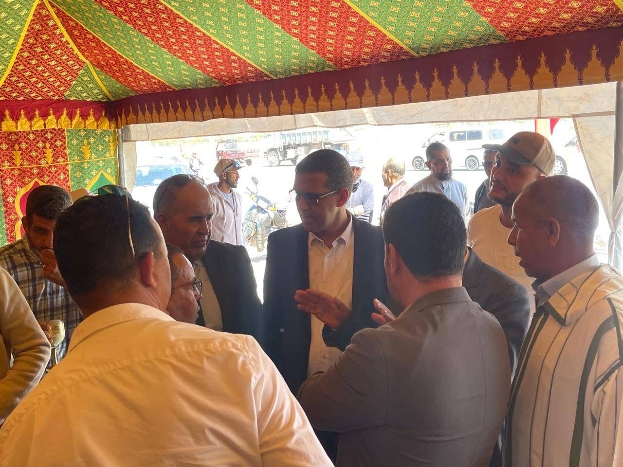 جماعة سعادة تطلق أشغال تبليط أزقة حي عين دادة ضمن جهود تأهيل الأحياء الناقصة التجهيز