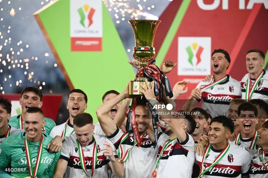 كأس إيطاليا.. بولونيا يتغلب على ميلان ويحرز اللقب للمرة الثالثة في تاريخه
