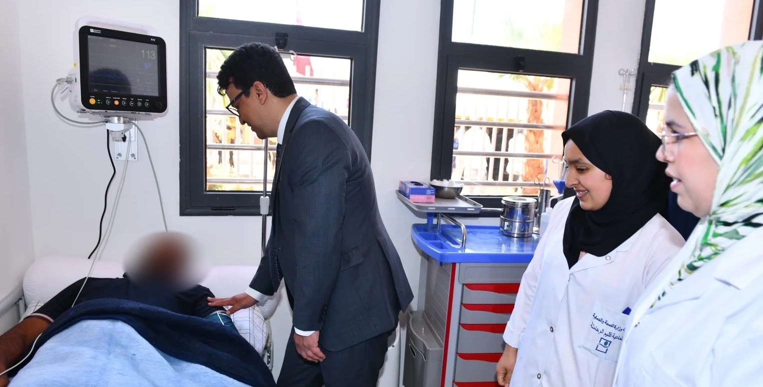 بوينيان عامل إقليم الرحامنة يدشن مركزاً صحياً جديداً في بوشان ضمن احتفالات المبادرة الوطنية للتنمية البشرية