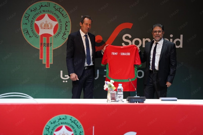 شركة 'صوناسيد' والجامعة الملكية المغربية لكرة القدم توقعان شراكة استراتيجية