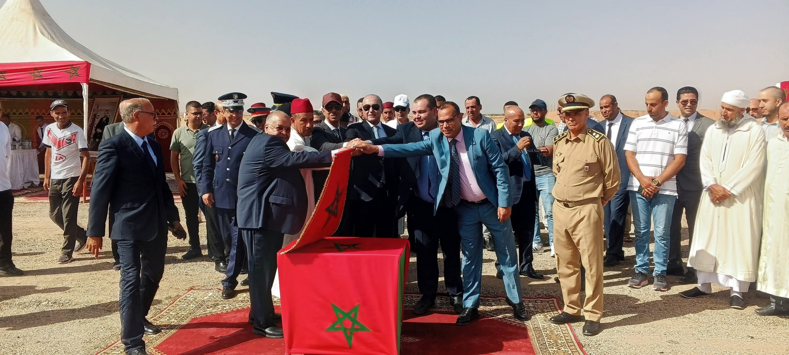 بحضور البرلماني واعمرو.. اقليم قلعة السراغنة يشهد تدشينات تنموية كبرى بمناسبة عيد العرش