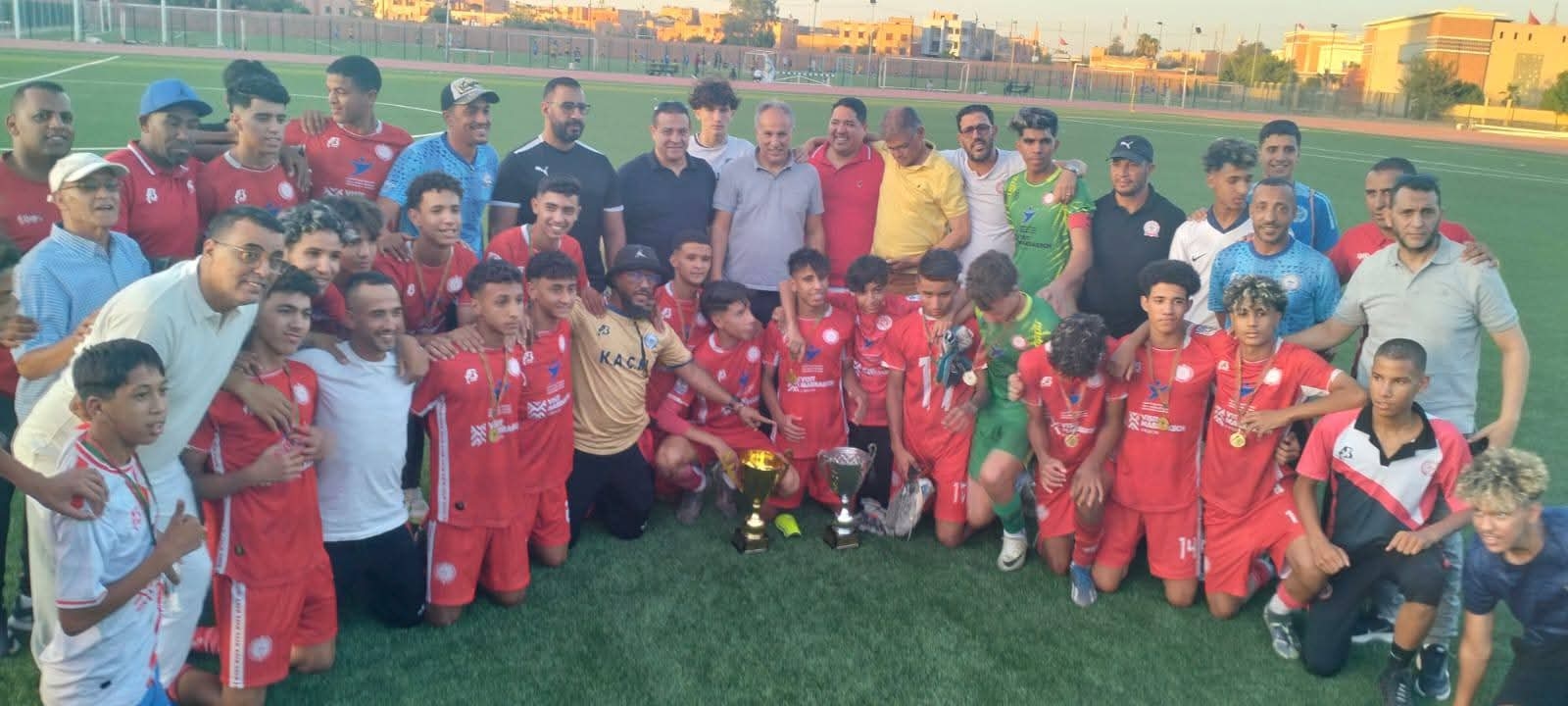 بحضور كودار.. الكوكب المراكشي يتوج بلقبي بطولة جهة مراكش آسفي في فئتي الشباب والفتيان