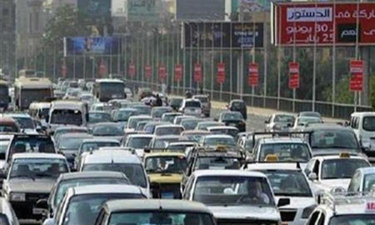 النشرة المرورية..تعرف على الحالة المرورية بمعظم محاور القاهرة..الأثنين