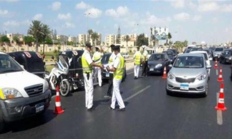 ضبط 1071 مخالفة مرورية متنوعة خلال حملات الطريق الدائري الإقليمي