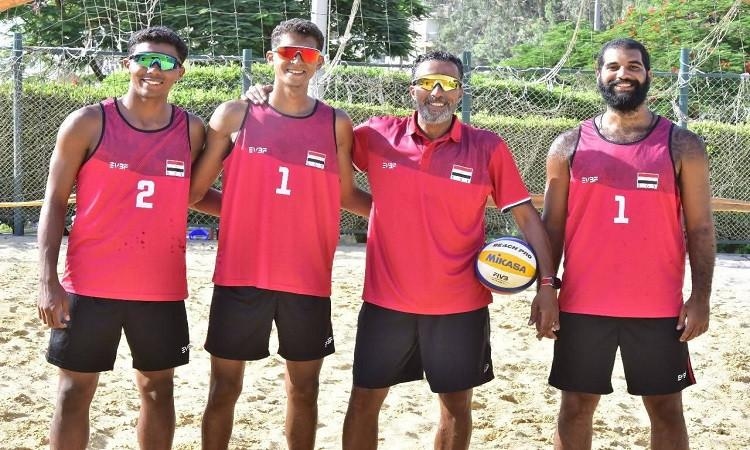 منتخب الطائرة الشاطئية يطير إلى المغرب للمشاركة في البطولة الأفريقية