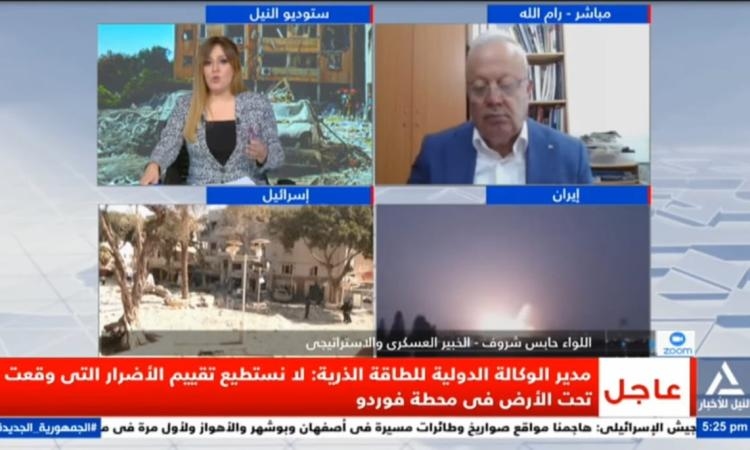اللواء حابس شروف: إسرائيل وأمريكا تنفذان مخطط الشرق الأوسط الجديد
