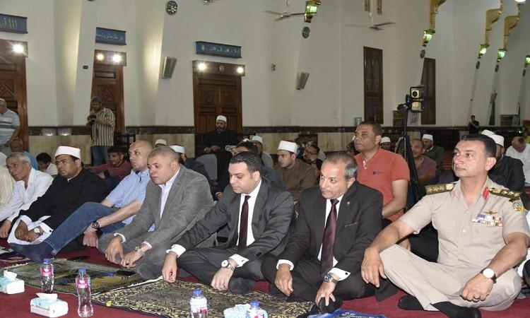 محافظ بورسعيد يشهد الاحتفال بحلول العام الهجري الجديد بالمسجد العباسي