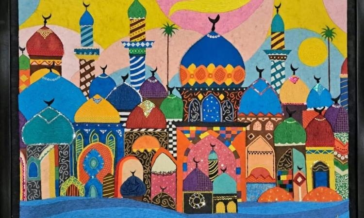 مآذن وقباب بقاعة زياد بكير فى الأوبرا الأحد