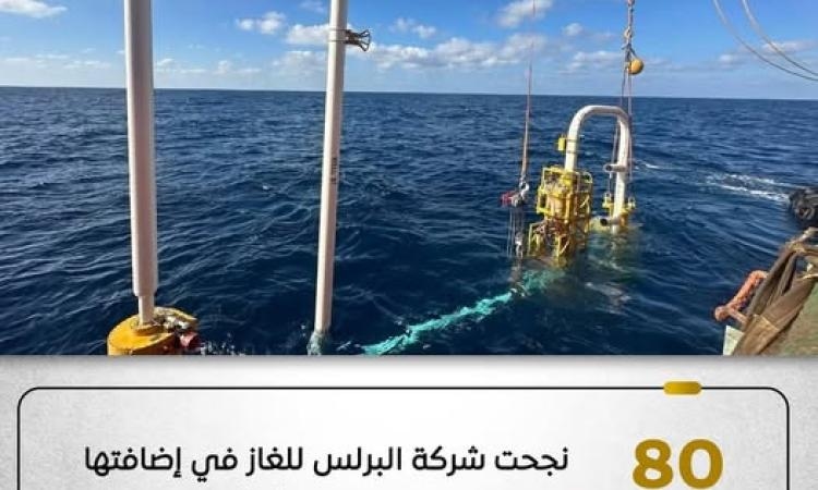شركة البرلس للغاز تنجح في وضع بئرين على خريطة الإنتاج