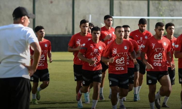 منتخب مصر تحت 20 عاما يواصل تدريباته استعدادا لكأس العالم