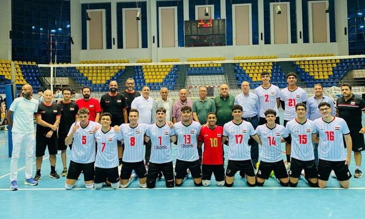منتخب الكرة الطائرة للشباب يشارك في معسكر دولي بالإسماعيلية