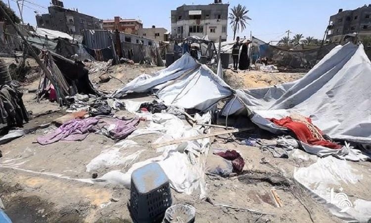 استشهاد 3 فلسطينيين في قصف إسرائيلي على دير البلح وخان يونس