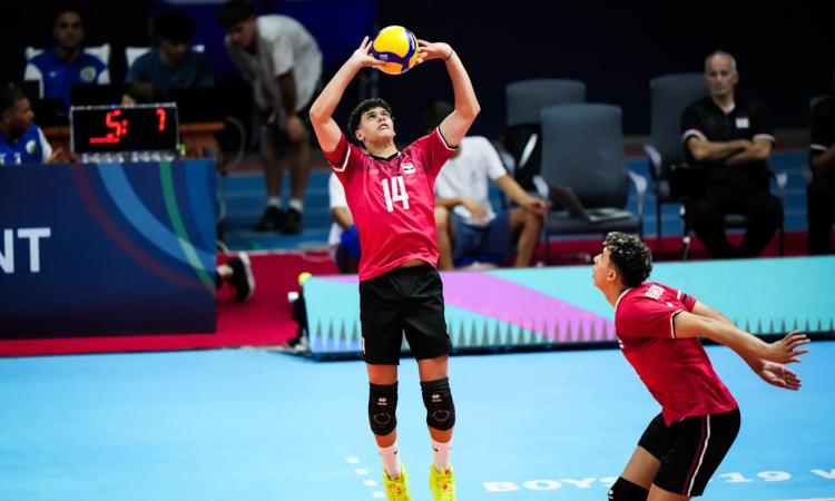 منتخب شباب الطائرة يهزم كندا بثلاثية نظيفة في مونديال تحت 19 عاما
