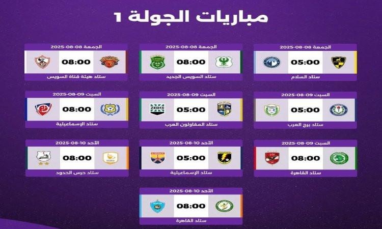 الجمعة.. انطلاق الدوري المصري وتعديل بمواعيد بعض المباريات