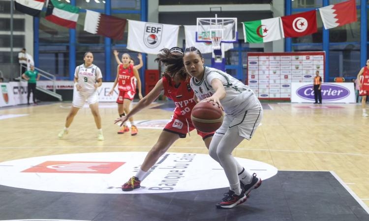 منتخب ناشئات السلة يهزم الجزائر في افتتاح البطولة العربية بالقاهرة