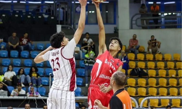 منتخب الناشئين يفوز على قطر في البطولة العربية لكرة السلة